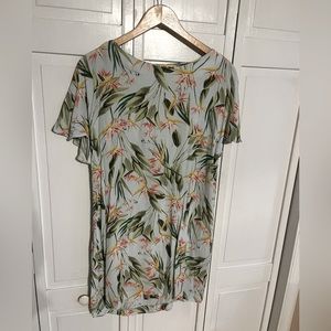 Zara Basics Tropical Print Mini